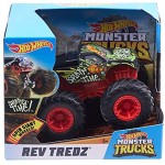 Hot Wheels Mattel FYJ74 Monster Trucks Rev Tredz Splatter Time Spielzeugauto für Kinder und Sammler