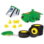 John Deere 46655 Bau-Dir-Deinen-Johnny-Traktor Kinder Traktor zum Selbstbauen Hochwertiger Traktor für Kinder ab 18 Monaten Spielen und Sammeln Spielzeugtraktor Weihnachtsgeschenk ab 18 Monaten