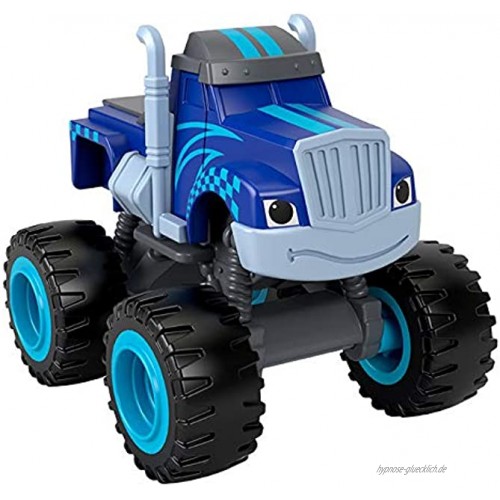 Mattel – CGF20 – Blaze and The Monster Machines – Racing Flag Crusher – Die-Cast Spielauto 8 cm