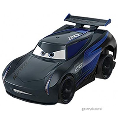 Mattel FYX41 Disney Cars Turbostart Jackson Storm Spielzeug ab 3 Jahren