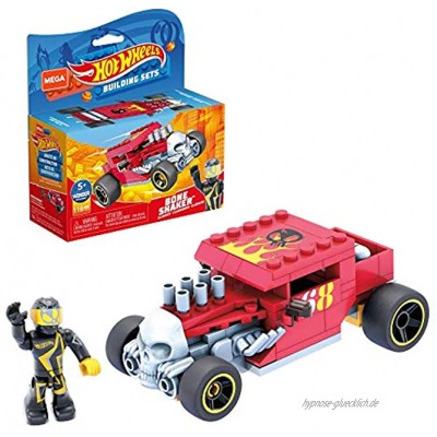 Mega GVM29 Mega Construx + Hot Wheels Bone Shaker Fahrzeug zum zusammenbauen Spielzeug Bauset für Kinder ab 5 Jahren mehrfarbig