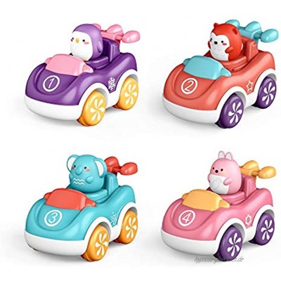 nicknack Baby Spielzeugauto Spielzeug Auto für Kleinkind ab 1 2 3 Jahre Aufziehauto für Jungen Kinder