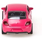 siku 1488 VW The Beetle Metall Kunststoff Pink Öffenbare Türen Aufkleberbogen zur individuellen Gestaltung
