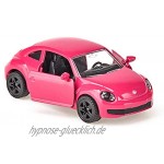 siku 1488 VW The Beetle Metall Kunststoff Pink Öffenbare Türen Aufkleberbogen zur individuellen Gestaltung