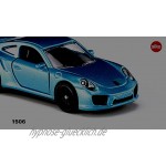 siku 1506 Porsche 911 Turbo S Metall Kunststoff Blau Spielzeugauto für Kinder Öffenbare Türen
