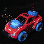 VCOSTORE Monstertruck Spielzeug 2PCS Pullback Auto Aufziehautos Spielzeugautos Set für Kinder Kollisions-Spielzeugauto mit eigener Musik Fahrzeuge Rennwagen für Kinder Groß