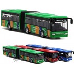 Viudecce Kinder Diecast Model Vehicle Shuttle Bus Auto Spielzeug Kleines Baby ZurüCkziehen Spielzeug Blau