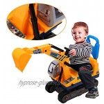 Baggerfahrzeug Excavator Baufahrzeug Kinderfahrzeug Kinder Bagger Spielzeug Konstruktionsfahrzeuge Bagger mit Helm