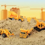 Dreamon Spielzeugautos Bagger Lastwagen LKW Baufahrzeuge Fahrzeuge Spielzeug Set Mini Cars für Kinder ab 3 Jahren,6 Pcs