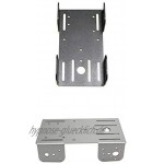 HSJWOSA Capably Metal Panel 135X75X35mm for Smart Robot Tank Car Chassis Teil Silber Independently