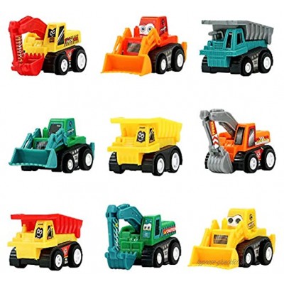 Mini LKW Spielzeug Bagger Spielzeug Traktor Spielzeug Auto Spielzeug Kran Spielzeug Outdoor Spielzeug ab 3 Jahre Kleine Geschenke für Kinder Geschenke 3 4 5 6 7 Jahr Junge Mädchen