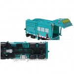 K9CK Müllwagen Modell Kinder Metallbau-Müllfahrzeug -Fahrzeug Kleine Müllauto Spielzeug für Haus Garten oder Sandkasten