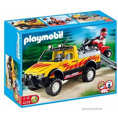 PLAYMOBIL® 4228 Pick-Up mit Racing Quad