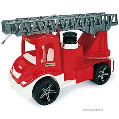 Wader 32170 Multi Truck Feuerwehr mit Pumpe und Schlauch Spielzeugauto ab 3 Jahren ca. 43 x 20 x 25 cm mehrfarbig ideal als Geschenk zum phantasievollen Spielen