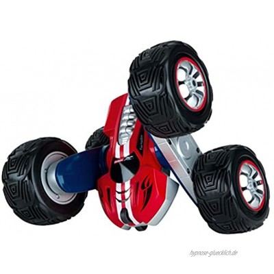 Carrera RC 2,4GHz Turnator 360° Flip Action I Ferngesteuertes Auto für drinnen & draußen I Elektro-Mini-Car zum Mitnehmen inkl. Fernbedienung I Spielzeug für Kinder ab 6 Jahren & Erwachsene