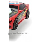 Dickie Toys 203764003 Music Racer Spielzeugauto mit Motor Licht-und Soundfunktion