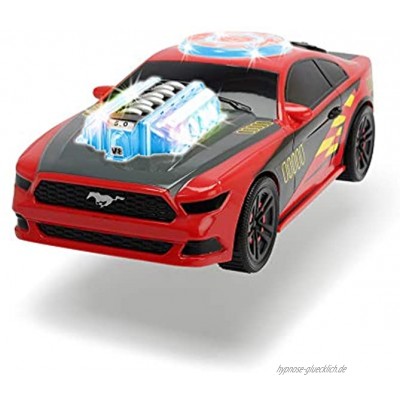 Dickie Toys 203764003 Music Racer Spielzeugauto mit Motor Licht-und Soundfunktion