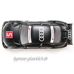siku 1580 Audi RS 5 Racing Rennwagen Metall Kunststoff Multicolor Großer Heckflügel Spielzeugfahrzeug für Kinder