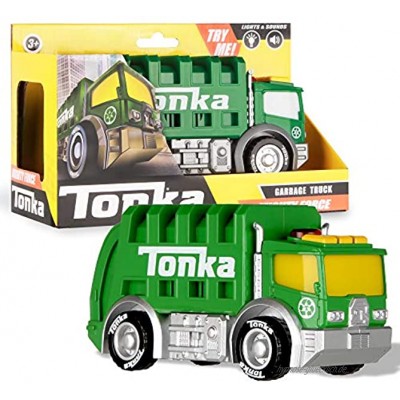 Tonka 06002 Mighty Force Lichter und Sounds-Müllwagen