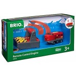 BRIO World 33213 IR-Frachtlok – Elektrische Lokomotive mit Fernsteuerung – Zubehör für die BRIO World – Kleinkindspielzeug empfohlen ab 3 Jahren