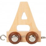 BuchstabenzugA -L aus Holz zum Spielen Dekorieren und Lernen erweiterbar mit allen Buchstaben des A