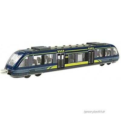Generic Diecast Zug Spielzeug Set Hohe Geschwindigkeit Kugel Zug Express Pullback Metall U-Bahn Zug Modell Geschenk für Kinder Kinder Blau