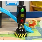 lijun Singing Ampel Spielzeug Verkehrssignal Modell Verkehrsschild Geeignet für Brio Train
