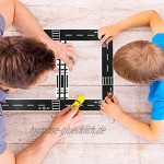 STOBOK Straßenbänder DIY Eisenbahn Straßenverkehrsband Rennwagen Spur Straßenband für Kinder Spielzeugauto Zug 9 Stück