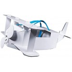Mein Flugzeug Spielzeug Kostüm aus Pappe mit Trägergurten für kleine Piloten Pappspielzeug Flugzeug
