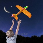 OTentW 48CM Hand Werfen Schaum Flugzeug Spielzeug Outdoor Starten Segelflugzeug Flugzeug Kinder Geschenk Spielzeug Kostenloser Fly Flugzeug Spielzeug