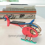 Shipenophy Umweltfreundliches Flugzeug Spielzeug Holz DIY Modell Leichtgewicht für Kinder