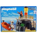 Playmobil 5626 City Action Leuchtturm mit Rettungsbastel
