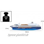 siku 1726 Kreuzfahrtschiff Mein Schiff 1 1:1400 Metall Kunststoff Blau Weiß Nicht schwimmfähig
