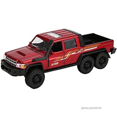 Autospielzeug Helle Farbe Robuste Legierung Fahrzeugmodell Spielzeug Hohe Simulation für über 3 Jahre alte KinderToyota Red
