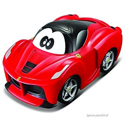Bauer Spielwaren 16-85301 Eco-L Ferrari LaFerrari U-Turn Spielzeugauto mit Pullback-Antrieb Rot