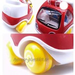 fiouni Push and Go Spielzeugautos Reibungsgetriebene Autos Spielzeugbauautos Spielzeugset für 1,2,3,4,5 jährige Jungen und Mädchen Bauwagen 6tlg. Zurückziehen