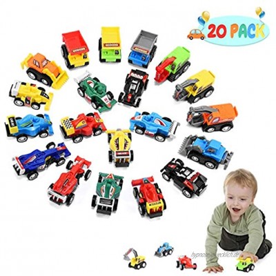 Hotifts Kinderspielzeug ab 1 2 3 4 5 6 Jahre Auto Spielzeug ab 1-6 Jahre Junge Matchbox Auto Set Geschenk Mädchen 1-6 Jahre Spielzeugauto Geschenk 1-6 Jahre Junge