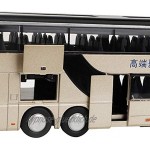 Lecxin Kinderauto Modell Spielzeug Spielset Spielzeug Doppeldecker Bus Spielzeug für Jungen für MädchenGolden