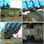 Legiertes Spielzeug Raketenmodell mit 1:40 Führung langlebiger Panzer mit Rückzugsfunktion für Kinder