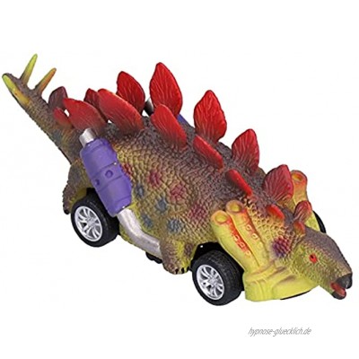 Tiere Ziehen Autos Zurück Dinosaurier Ziehen Autos Reibungsbetriebene Autos Fahrzeug Spielzeug Modell Geschenk für Jungen Mädchen Kleinkinder 2+ Jahre AltDinosaurier-Modellauto