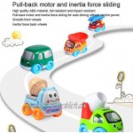 Zurückziehen Fahrzeuge Tragbare Mini Niedlichen Cartoon Push and Go Baufahrzeuge Spielzeug Pädagogisches Auto Modell Playset für Kleinkinder1#