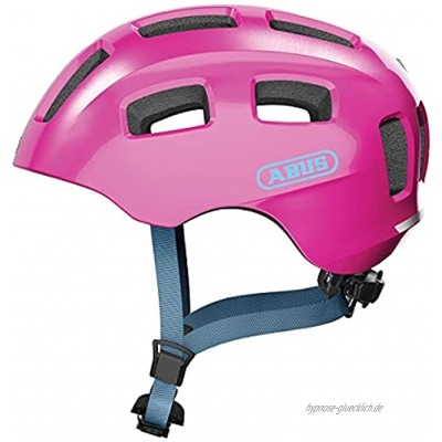 ABUS Youn-I 2.0 Helm Jugend Sparkling pink Kopfumfang S | 48-54cm 2021 Fahrradhelm