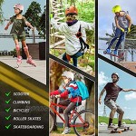 Fahrradhelm Skateboard Helm Multi-Sport Verstellbarer Helm Für Kinder Junge Erwachsene Schlagfeste Belüftung Sicherheitsschutzhelm Für BMX Inline Roller Skating Scooter Skateboard