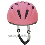 Prophete Unisex Jugend Kinder-Fahrradhelm Glue-On Technologie Einstellbarer Kopfring 52-56 cm TÜV GS geprüft Farbe pink Einheitsgröße