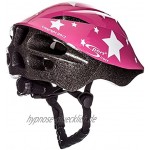 Sport Direct™ Pink Stars Kinder Mädchen Fahrradhelm Pink 48-52cm CE EN1078:2012+A1:2012