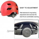 UniqueFit Kinder Jugend Adult Verstellbarer Helm für Roller Radfahren Rollschuh