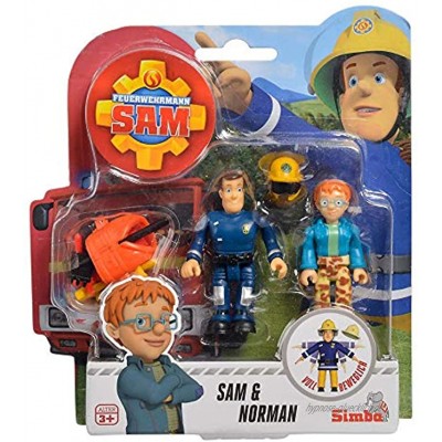 Feuerwehrmann Sam Norman & Sam Spiel Figuren Set | Simba Toys