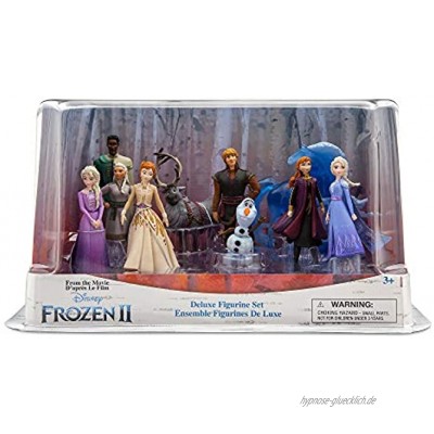 Frozen 2 Disney Deluxe Figurine Playset Action Figures 10 Piece Figure Set