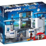 Playmobil 6872 Polizei-Kommandozentrale mit Gefängnis & 6873 Polizei-Einsatzwagen