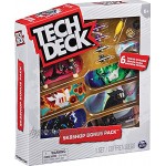 Tech Deck Sk8Shop Bonus Pack Fingerboard-Set mit 6 authentischen Boards und Zubehör Zufallsauswahl Sortierung mit verschiedenen Produkten